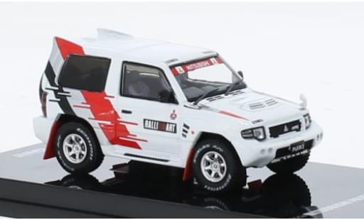 Coche miniatura Mitsubishi Pajero 1/64 INNO64 Evolution Ralliart weiss/Dekor RHD 1:64 Mitsubishi Pajero 1/64 INNO64 Evolution Ralliart weiss/Dekor RHD 1:64 coche miniatura