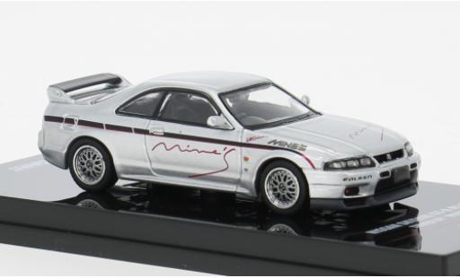 Coche miniatura Nissan Skyline 1/64 INNO64 GR-R (R33) silber 1:64 Nissan Skyline 1/64 INNO64 GR-R (R33) silber 1:64 coche miniatura