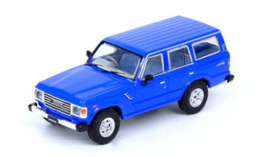 Coche miniatura Toyota Land Cruiser 1/64 INNO64 FJ60 azul RHD Toyota Land Cruiser 1/64 INNO64 FJ60 azul RHD coche miniatura