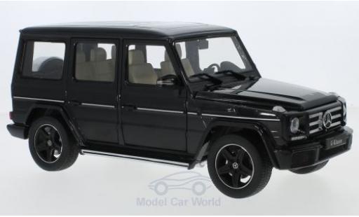 Coche miniatura Mercedes Classe G 1/18 iScale (W463) negro 2015 Mercedes Classe G 1/18 iScale (W463) negro 2015 coche miniatura