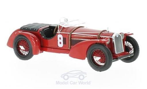 Alfa Romeo 8C 1/43 IXO RHD No.8 24h Le Mans 1932 R.Sommer/L.Chinetti coche miniatura