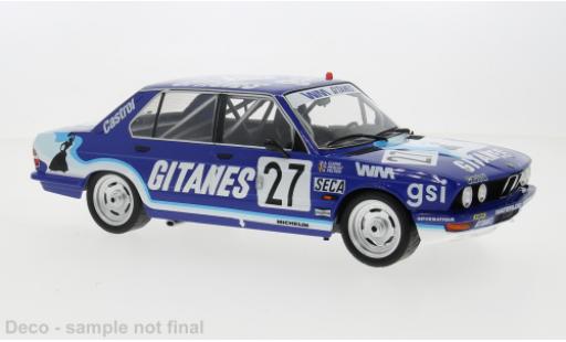 Coche miniatura Bmw 528 1/18 IXO i (E28) No.27 24h Spa 1982 1:18 Bmw 528 1/18 IXO i (E28) No.27 24h Spa 1982 1:18 coche miniatura