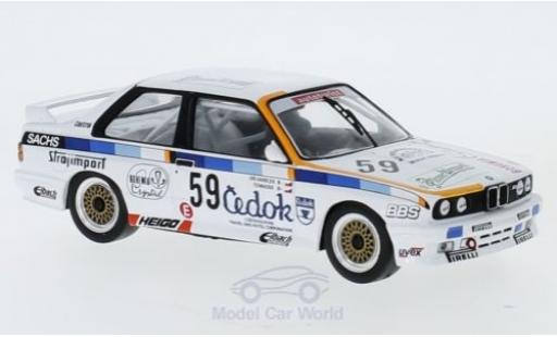 Coche miniatura Bmw M3 1/43 IXO (E30) No.59 ETCC 1988 O.Vanicek/V.Tomasek Bmw M3 1/43 IXO (E30) No.59 ETCC 1988 O.Vanicek/V.Tomasek coche miniatura