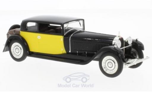 Coche miniatura Bugatti 41 1/43 IXO Royale Coach (Weymann) negro/amarillo 1929 Bugatti 41 1/43 IXO Royale Coach (Weymann) negro/amarillo 1929 coche miniatura
