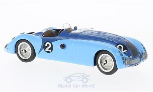 Coche miniatura Bugatti 57 S 1/43 IXO Type G RHD No.2 24h Le Mans 1937 J-P.Wimille/R.Benoist Bugatti 57 S 1/43 IXO Type G RHD No.2 24h Le Mans 1937 J-P.Wimille/R.Benoist coche miniatura