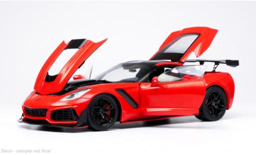 Coche miniatura Chevrolet Corvette 1/18 IXO C7 ZR1 rojo 2019 1:18 Chevrolet Corvette 1/18 IXO C7 ZR1 rojo 2019 1:18 coche miniatura