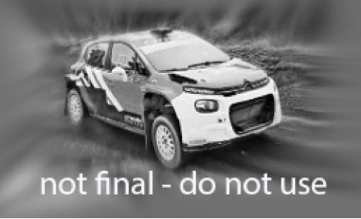 Citroen C3 1/43 IXO Rally2 WRC Rally Fafe Test 2025 1:43 coche miniatura
