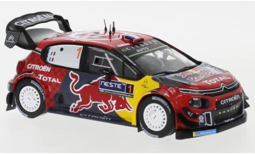 Citroen C3 1/43 IXO WRC No.1 Red Bull WRC Rallye Finnland 2019 S.Ogier/J.Ingrassia coche miniatura