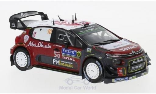 Coche miniatura Citroen C3 1/43 IXO WRC No.10 Rallye WM Rallye Finnland 2018 M.Ostberg/T.Eriksen Citroen C3 1/43 IXO WRC No.10 Rallye WM Rallye Finnland 2018 M.Ostberg/T.Eriksen coche miniatura