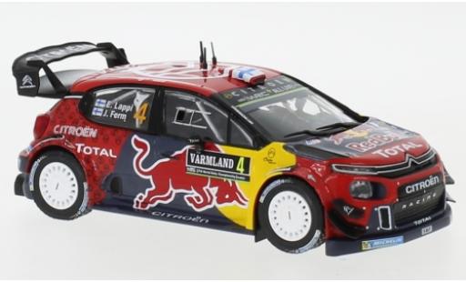 Citroen C3 1/43 IXO WRC No.4 Red Bull WRC Rallye Schweden 2019 E.Lappi/J.Ferm coche miniatura