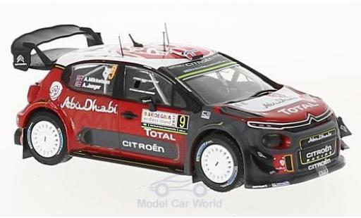 Coche miniatura Citroen C3 1/43 IXO WRC No.9 Rallye WM Rallye Sardinien 2017 A.Mikkelsen/A.Jaeger Citroen C3 1/43 IXO WRC No.9 Rallye WM Rallye Sardinien 2017 A.Mikkelsen/A.Jaeger coche miniatura