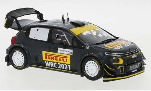Coche miniatura Citroen C3 1/43 IXO WRC Rallye WM Rallye Sardinien 2020 P.Solberg/A.Mikkelsen Citroen C3 1/43 IXO WRC Rallye WM Rallye Sardinien 2020 P.Solberg/A.Mikkelsen coche miniatura