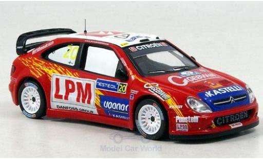 Coche miniatura Citroen Xsara 1/43 IXO WRC No.20 Rallye WM Rallye Finnland 2006 Tuohino Citroen Xsara 1/43 IXO WRC No.20 Rallye WM Rallye Finnland 2006 Tuohino coche miniatura