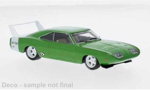 Dodge Charger 1/43 IXO Daytona metallise grün 1969 1:43 coche miniatura