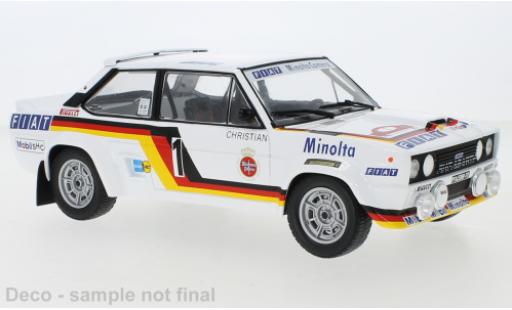 Coche miniatura Fiat 131 1/18 IXO Abarth No.1 Minolta Rally Hunsrück 1979 W.Röhrl/C.Geistdörfer Fiat 131 1/18 IXO Abarth No.1 Minolta Rally Hunsrück 1979 W.Röhrl/C.Geistdörfer coche miniatura