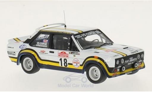 Fiat 131 1/43 IXO Abarth No.18 VS Corse Rallye WM Rallye Sanremo 1978 A.Pasetti/G.Barban coche miniatura