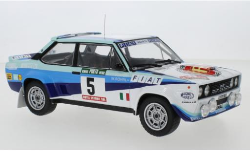 Coche miniatura Fiat 131 1/18 IXO Abarth No.5 Rallye WM Rally Portugal 1980 W.Röhrl/C.Geistdörfer Fiat 131 1/18 IXO Abarth No.5 Rallye WM Rally Portugal 1980 W.Röhrl/C.Geistdörfer coche miniatura