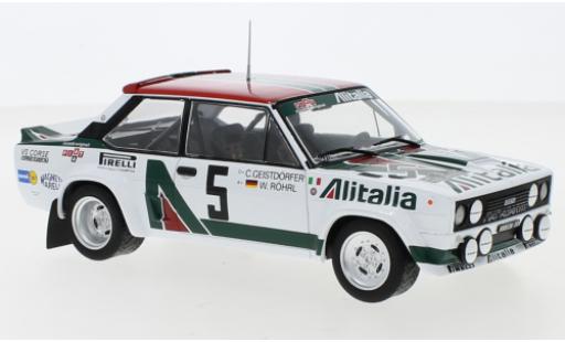 Coche miniatura Fiat 131 1/24 IXO Abarth No.7 Rally Acropolis 1978 M.Alen/I.Kivimaki Fiat 131 1/24 IXO Abarth No.7 Rally Acropolis 1978 M.Alen/I.Kivimaki coche miniatura