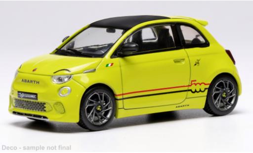 Fiat 500 1/43 IXO e Abarth gelb 2024 1:43 coche miniatura