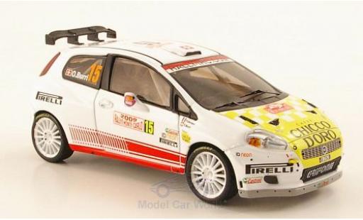 Coche miniatura Fiat Grande Punto S2000 1/43 IXO S2000 No.15 Super 2000 Rallye Monte-Carlo 2009 Fiat Grande Punto S2000 1/43 IXO S2000 No.15 Super 2000 Rallye Monte-Carlo 2009 coche miniatura