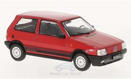 Fiat Uno 1/43 IXO Turbo IE rojo 1984 coche miniatura