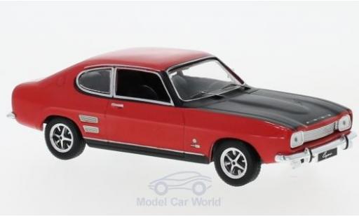 Ford Capri 1/43 IXO MKI 1700 GT rojo/negro 1970 coche miniatura