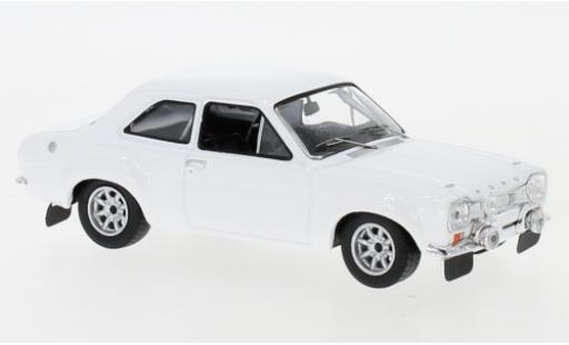 Coche miniatura Ford Escort 1/43 IXO MK I blanco 1971 Plain Body Version y compris les Zusatzteile Ford Escort 1/43 IXO MK I blanco 1971 Plain Body Version y compris les Zusatzteile coche miniatura