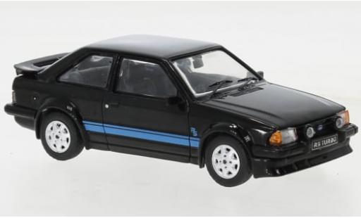 Ford Escort 1/43 IXO MK III RS Turbo schwarz 1984 1:43 coche miniatura