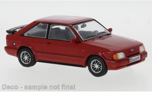 Ford Escort 1/43 IXO Mk IV XR3 rojo 1990 coche miniatura