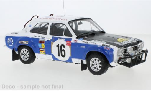 Coche miniatura Ford Escort 1/18 IXO MkI RS 1600 No.16 Safari Rally 1973 T.Mäkinen/H.Liddon Ford Escort 1/18 IXO MkI RS 1600 No.16 Safari Rally 1973 T.Mäkinen/H.Liddon coche miniatura