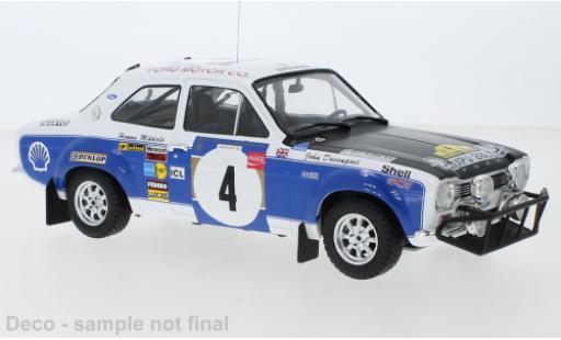 Coche miniatura Ford Escort 1/18 IXO MkI RS 1600 No.4 Safari Rally 1973 H.Mikkola/J.Davenport Ford Escort 1/18 IXO MkI RS 1600 No.4 Safari Rally 1973 H.Mikkola/J.Davenport coche miniatura