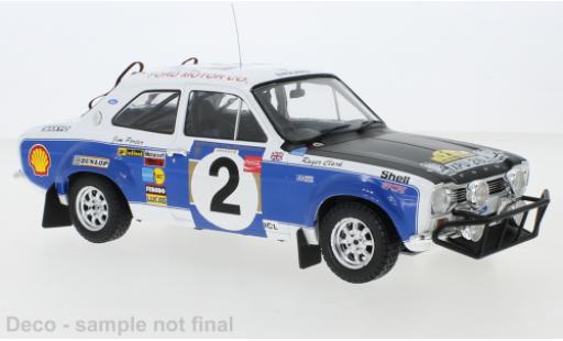 Coche miniatura Ford Escort 1/18 IXO MkI RS 1600 RHD No.2 Safari Rally 1973 R.Clark/J.Porter Ford Escort 1/18 IXO MkI RS 1600 RHD No.2 Safari Rally 1973 R.Clark/J.Porter coche miniatura