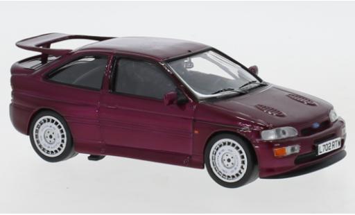 Coche miniatura Ford Escort 1/43 IXO RS Cosworth metalico lila 1994 Monte Carlo Edition Ford Escort 1/43 IXO RS Cosworth metalico lila 1994 Monte Carlo Edition coche miniatura