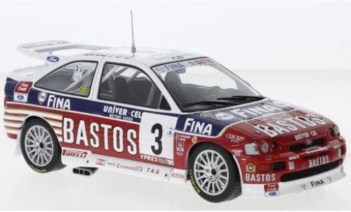 Ford Escort 1/24 IXO RS Cosworth No.3 Bastos 24h Ypres 1995 1:24 coche miniatura