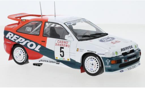 Coche miniatura Ford Escort 1/24 IXO RS Cosworth No.5 Repsol Rallye WM Rallye San Remo 1996 B.Thiry/S.Prevot Ford Escort 1/24 IXO RS Cosworth No.5 Repsol Rallye WM Rallye San Remo 1996 B.Thiry/S.Prevot coche miniatura