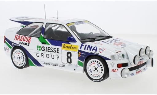 Coche miniatura Ford Escort 1/18 IXO RS Cosworth No.8 Giesse Group Rallye WM Rallye Monte Carlo 1995 B.Thiry/S.Prevot Ford Escort 1/18 IXO RS Cosworth No.8 Giesse Group Rallye WM Rallye Monte Carlo 1995 B.Thiry/S.Prevot coche miniatura