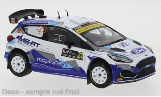 Coche miniatura Ford Fiesta 1/43 IXO R5 MkII No.23 MoviSport WRC2 Rally Acropolis 2021 N.Gryazin/K.Aleksandrov Ford Fiesta 1/43 IXO R5 MkII No.23 MoviSport WRC2 Rally Acropolis 2021 N.Gryazin/K.Aleksandrov coche miniatura