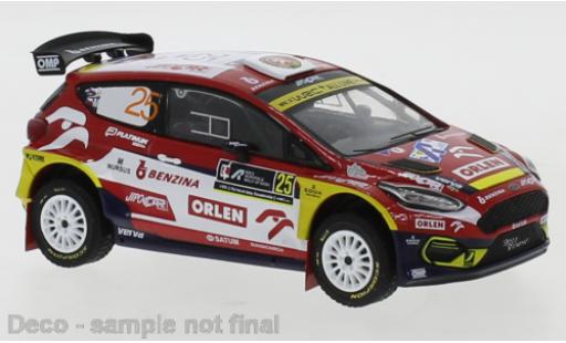 Coche miniatura Ford Fiesta 1/43 IXO R5 MkII No.25 Orlen Rally Acropolis 2021 M.Prokop/M.Ernst Ford Fiesta 1/43 IXO R5 MkII No.25 Orlen Rally Acropolis 2021 M.Prokop/M.Ernst coche miniatura