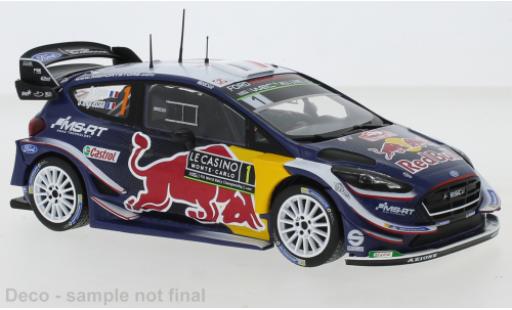Coche miniatura Ford Fiesta 1/24 IXO WRC No.1 MS Sport Red Bull Rallye Monte Carlo 2018 S.Ogier/J.Ingrassia Ford Fiesta 1/24 IXO WRC No.1 MS Sport Red Bull Rallye Monte Carlo 2018 S.Ogier/J.Ingrassia coche miniatura