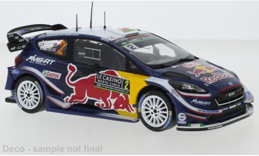 Coche miniatura Ford Fiesta 1/24 IXO WRC No.2 MS Sport Red Bull Rallye Monte Carlo 2018 E.Evans/D.Barritt Ford Fiesta 1/24 IXO WRC No.2 MS Sport Red Bull Rallye Monte Carlo 2018 E.Evans/D.Barritt coche miniatura