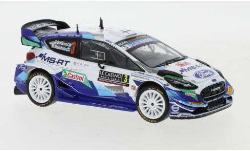 Coche miniatura Ford Fiesta 1/43 IXO WRC No.3 Rallye WM Rally Monte Carlo 2021 T.Suninen/M.Markkula Ford Fiesta 1/43 IXO WRC No.3 Rallye WM Rally Monte Carlo 2021 T.Suninen/M.Markkula coche miniatura