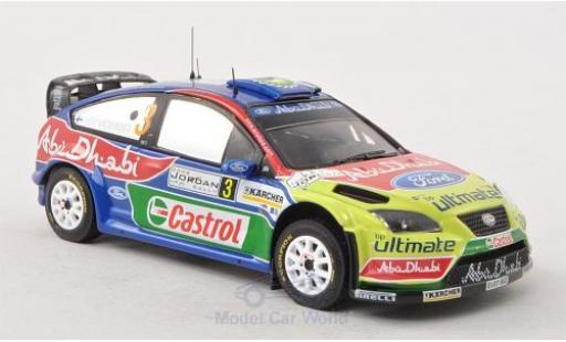 Coche miniatura Ford Focus RS 1/43 IXO RS 07 No.3 WRC Rally Jordanien 2008 M.Hirvonen/J.Lehtinen Ford Focus RS 1/43 IXO RS 07 No.3 WRC Rally Jordanien 2008 M.Hirvonen/J.Lehtinen coche miniatura