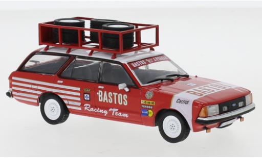 Ford Granada 1/43 IXO MK II Turnier Bastos Racing Team Bastos 1978 Assistance with roof rack coche miniatura