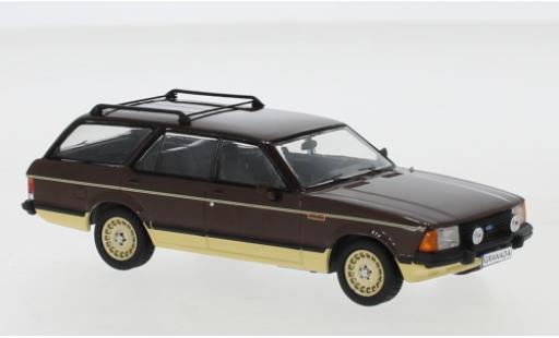 Ford Granada 1/43 IXO MkII Turnier 2.8 Chasseur marron/gold 1980 coche miniatura