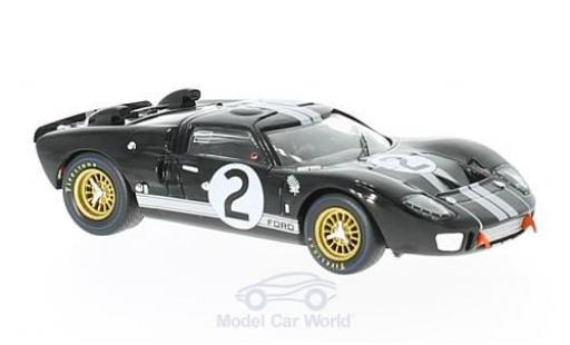 Ford GT40 1/43 IXO GT 40 MK II No.2 24h Le Mans 1966 C.Amon/B.McLaren coche miniatura