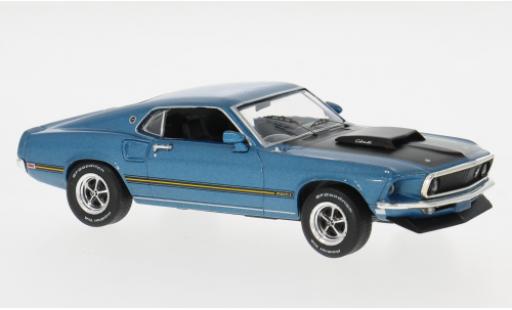 Ford Mustang 1/43 IXO Mach 1 blau 1969 1:43 coche miniatura