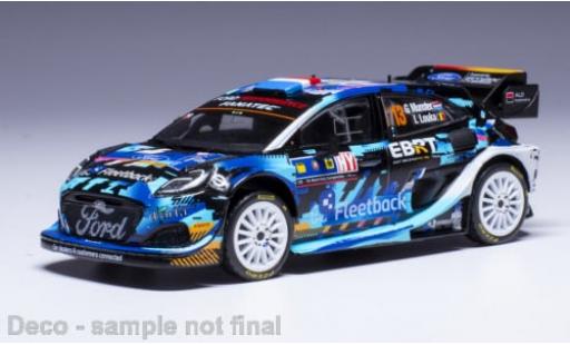 Coche miniatura Ford Puma 1/43 IXO Rally 1 No.13 WRC Central European Rally 2023 1:43 Ford Puma 1/43 IXO Rally 1 No.13 WRC Central European Rally 2023 1:43 coche miniatura