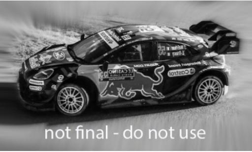 Coche miniatura Ford Puma 1/18 IXO Rally1 WRC Rally Monte Carlo 2025 #55 1:18 Ford Puma 1/18 IXO Rally1 WRC Rally Monte Carlo 2025 #55 1:18 coche miniatura