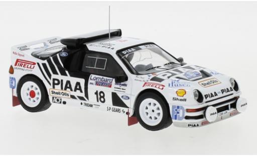 Coche miniatura Ford RS 200 1/43 IXO RS200 No.18 Rallye WM RAC Rally 1986 S.Andervang/D.West Ford RS 200 1/43 IXO RS200 No.18 Rallye WM RAC Rally 1986 S.Andervang/D.West coche miniatura
