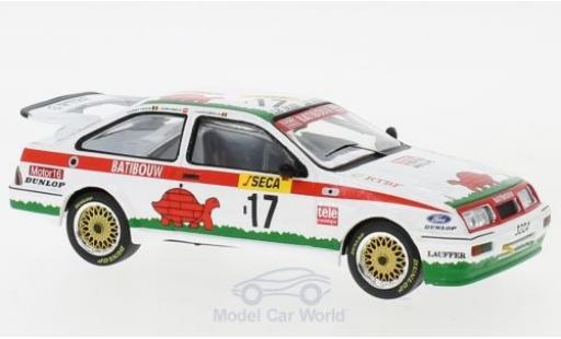 Coche miniatura Ford Sierra 1/43 IXO RS Cosworth No.17 WTCC 24h Spa 1987 A.Semoulin/J.Pareja/T.Tassin Ford Sierra 1/43 IXO RS Cosworth No.17 WTCC 24h Spa 1987 A.Semoulin/J.Pareja/T.Tassin coche miniatura